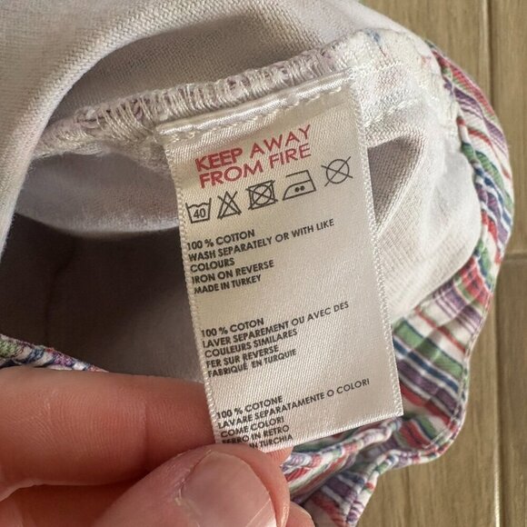 Urban Outfitters BDG Lisbon Shorts Womens 2 Rainbow Striped Summer Festival Boho - Picture 5 of 8